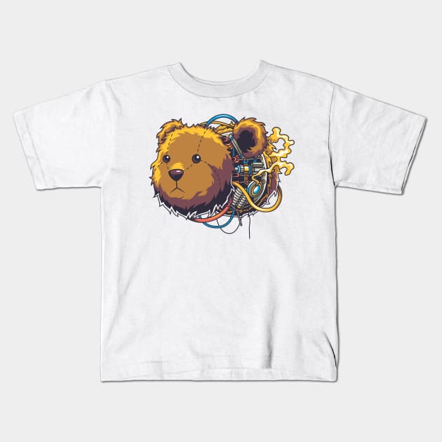 Teddy Kids T-Shirt by anggatantama